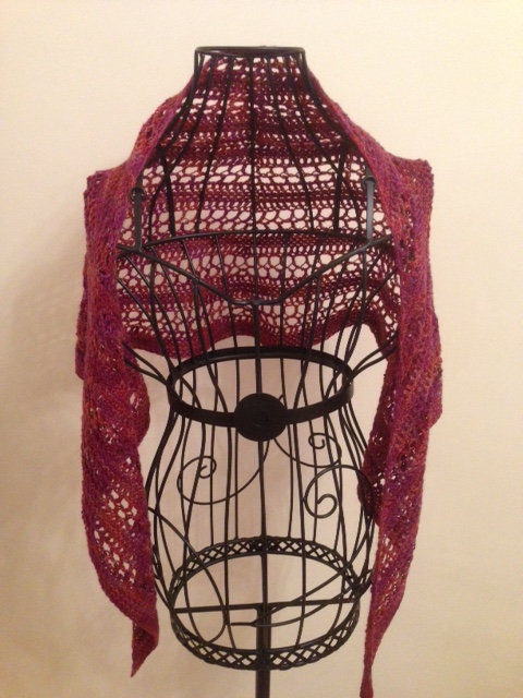 Beaded Arches Shawlette